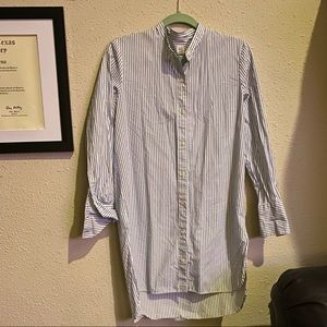 GAP button up tunic half sleeve